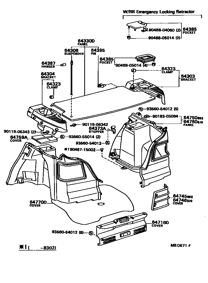 6404 — DECK BOARD & DECK TRIM COVER