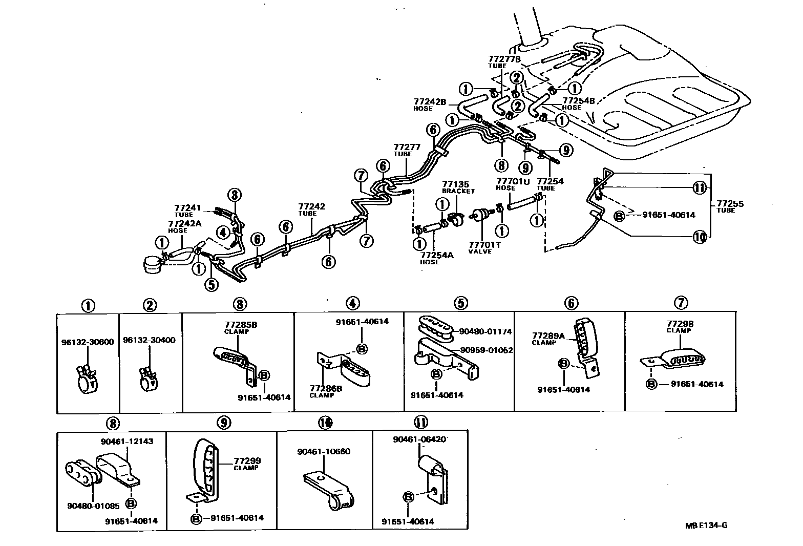 7701 — FUEL TANK & TUBE