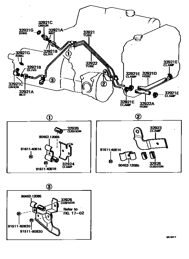 3514 — OIL COOLER & TUBE (ATM)