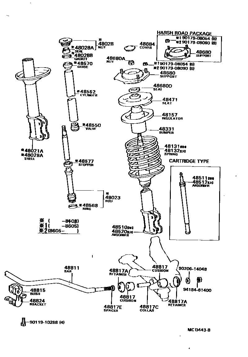 4803 — FRONT SPRING & SHOCK ABSORBER