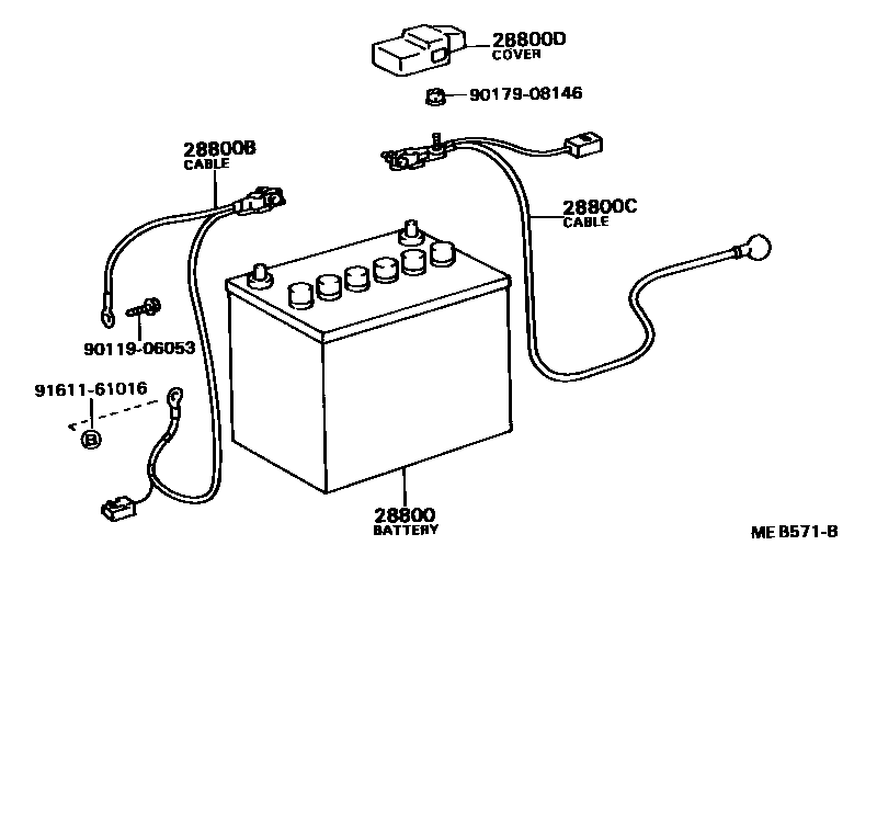 8201 — BATTERY & BATTERY CABLE