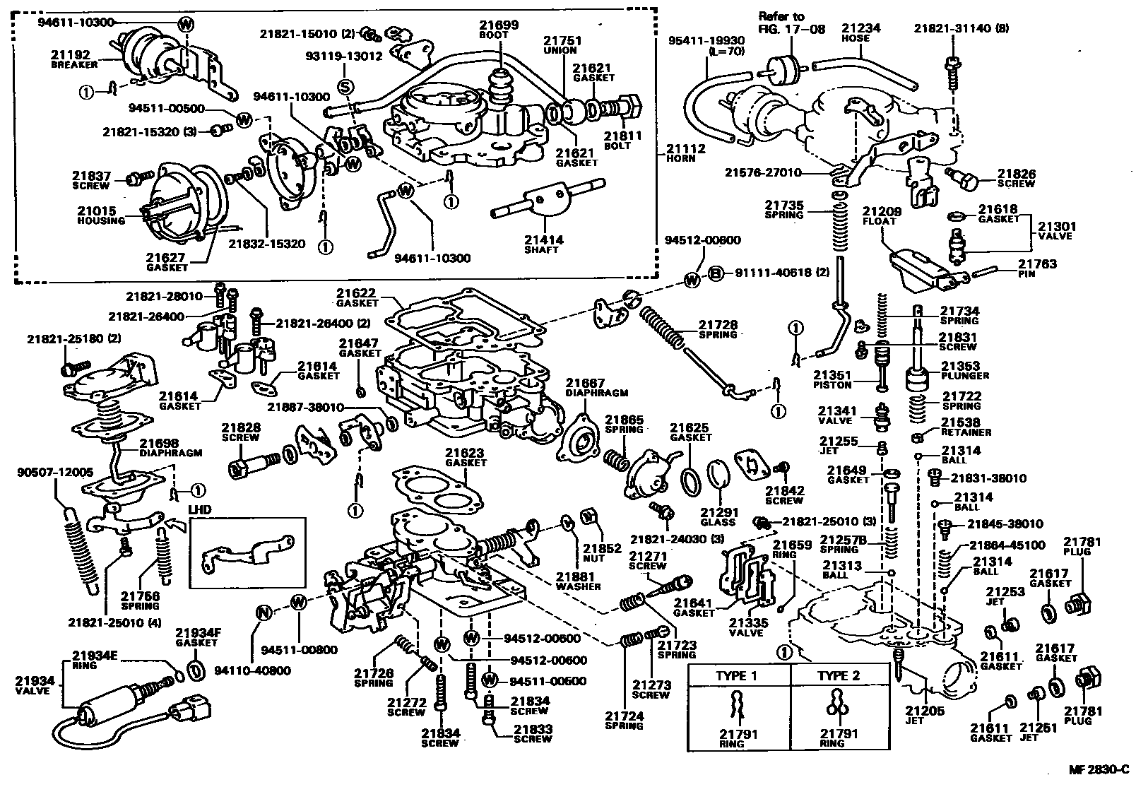 2103 — CARBURETOR