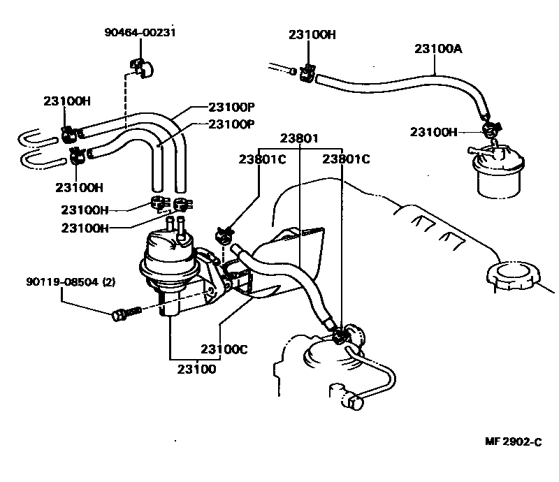 2301 — FUEL PUMP & PIPE