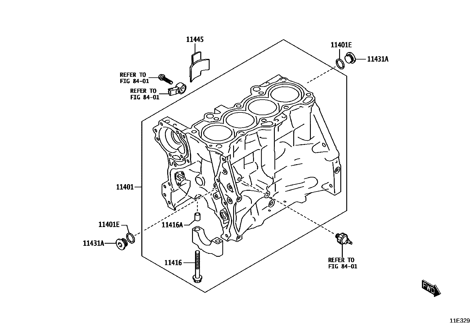 1105 — CYLINDER BLOCK