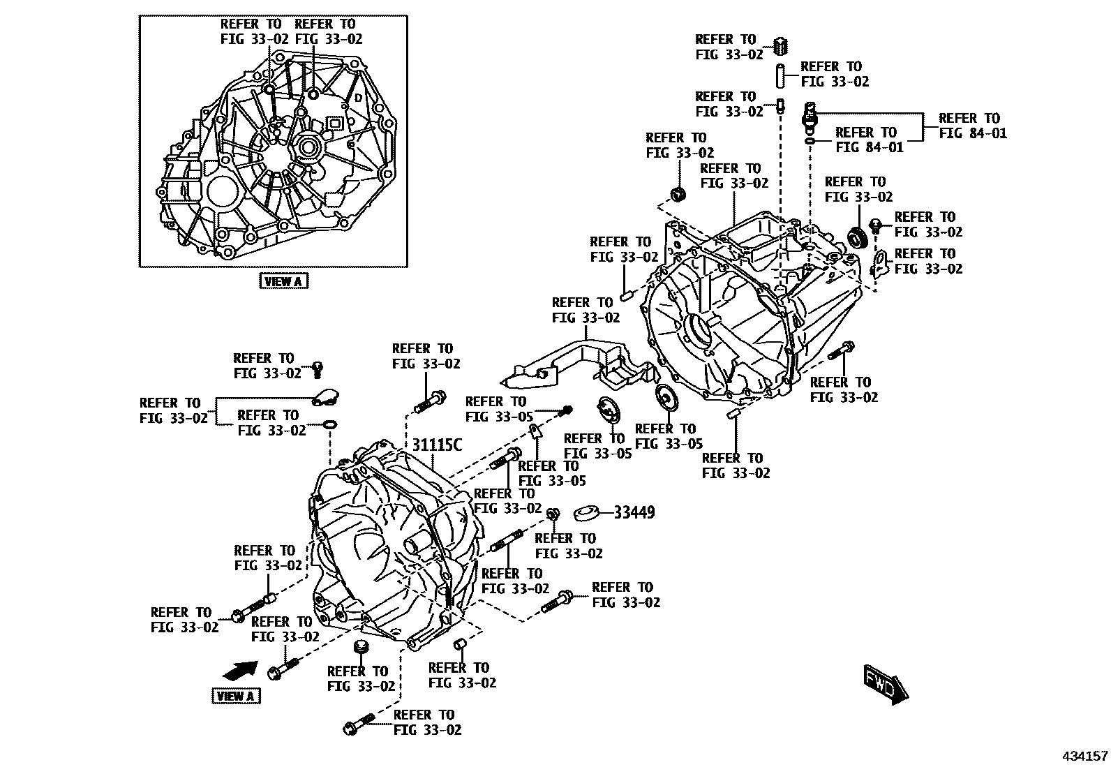 4301 — FRONT AXLE HOUSING & DIFFERENTIAL