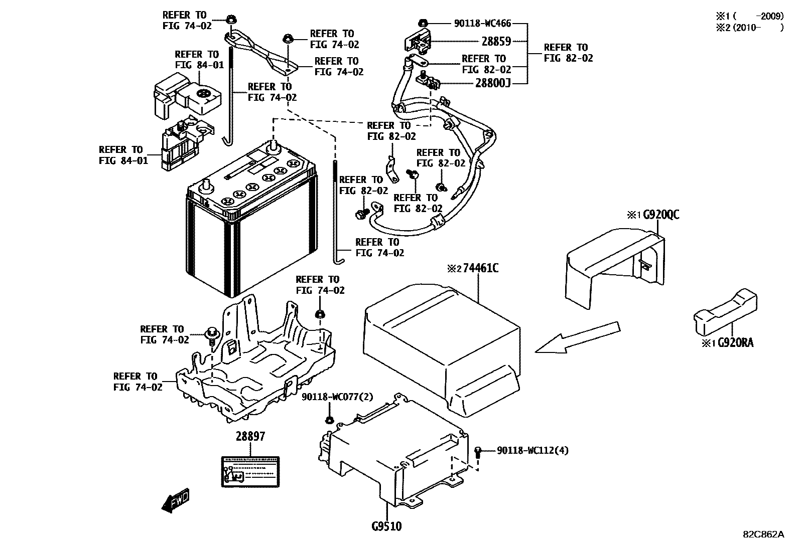 8201 — BATTERY & BATTERY CABLE