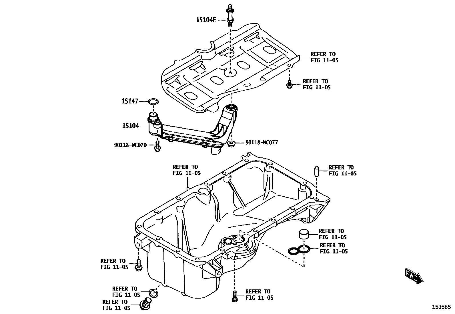1501 — ENGINE OIL PUMP
