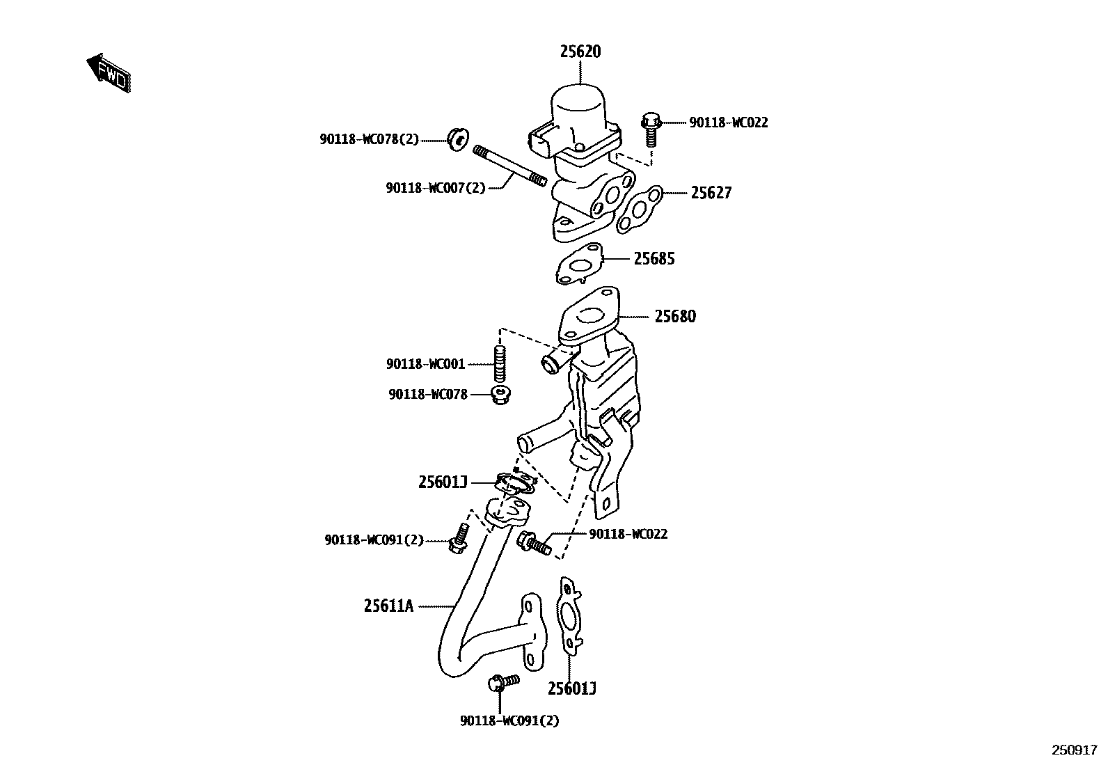 2501 — EXHAUST GAS RECIRCULATION SYSTEM