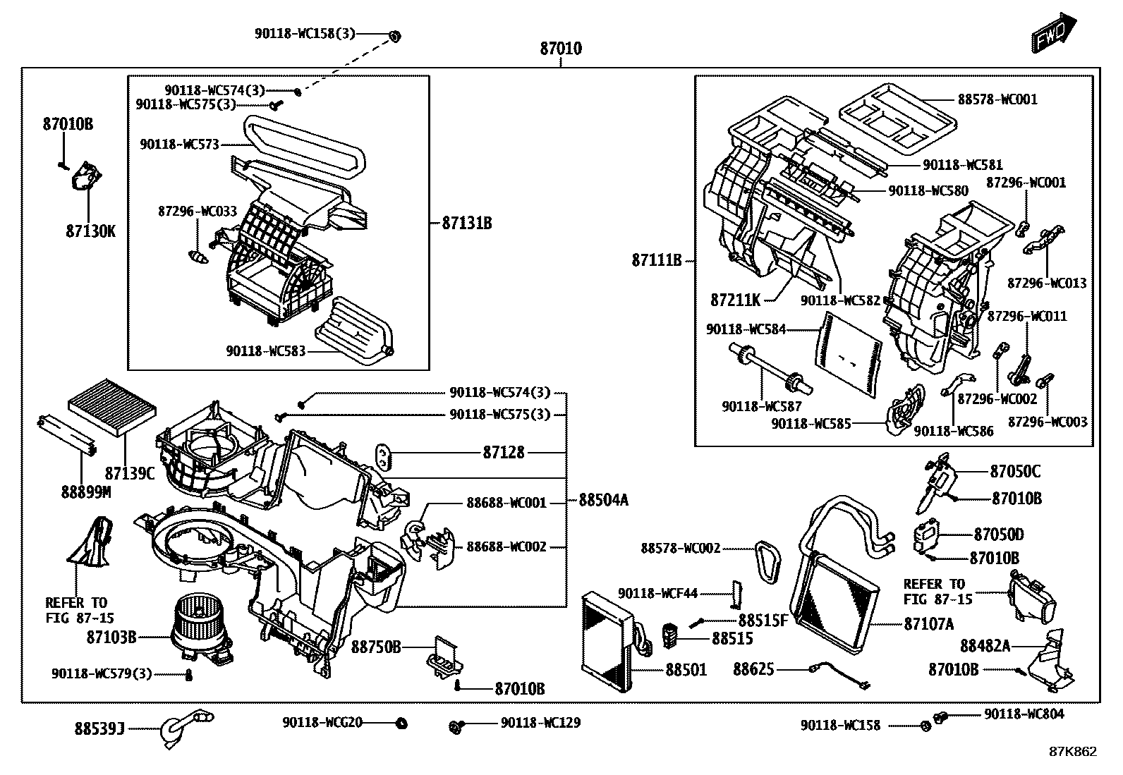 8714 — HEATING & AIR CONDITIONING - COOLER UNIT