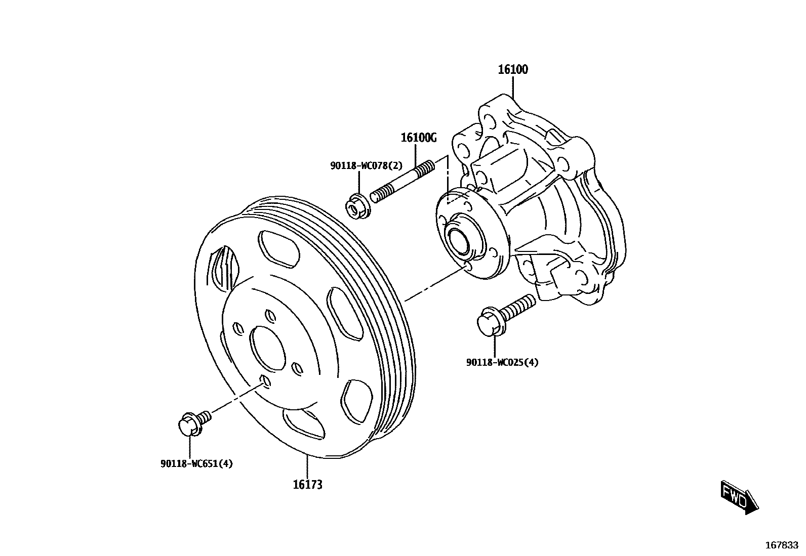1601 — WATER PUMP