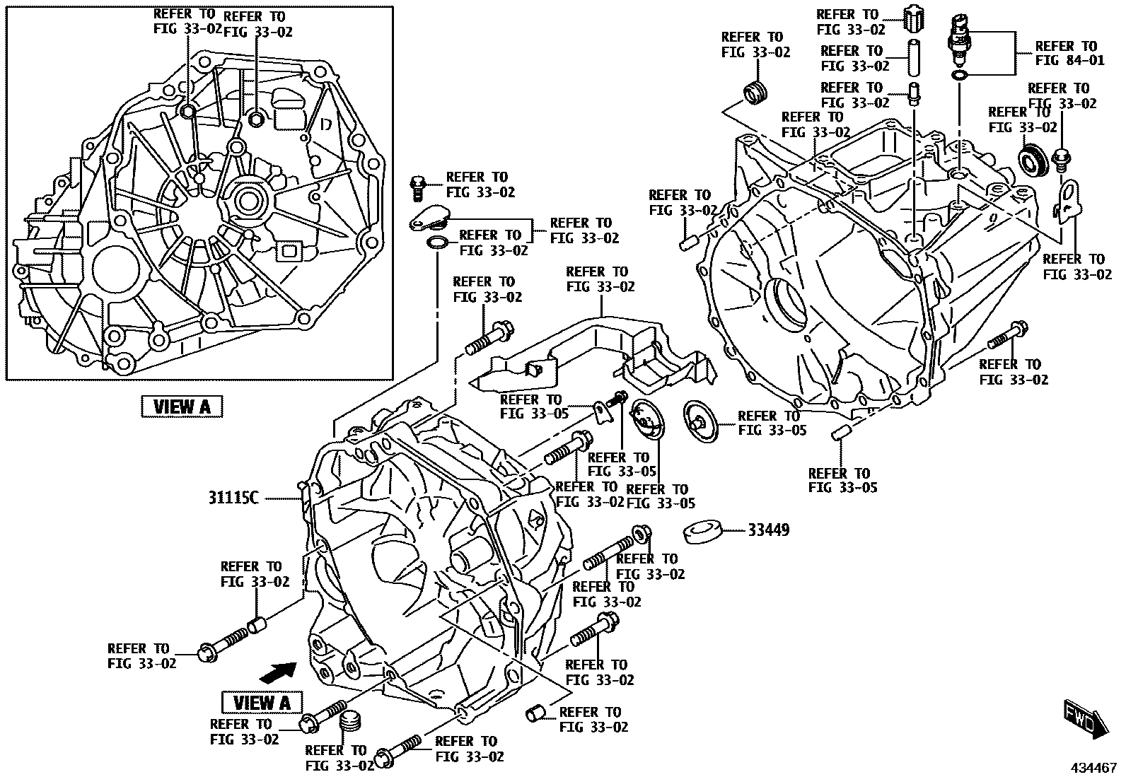 4301 — FRONT AXLE HOUSING & DIFFERENTIAL