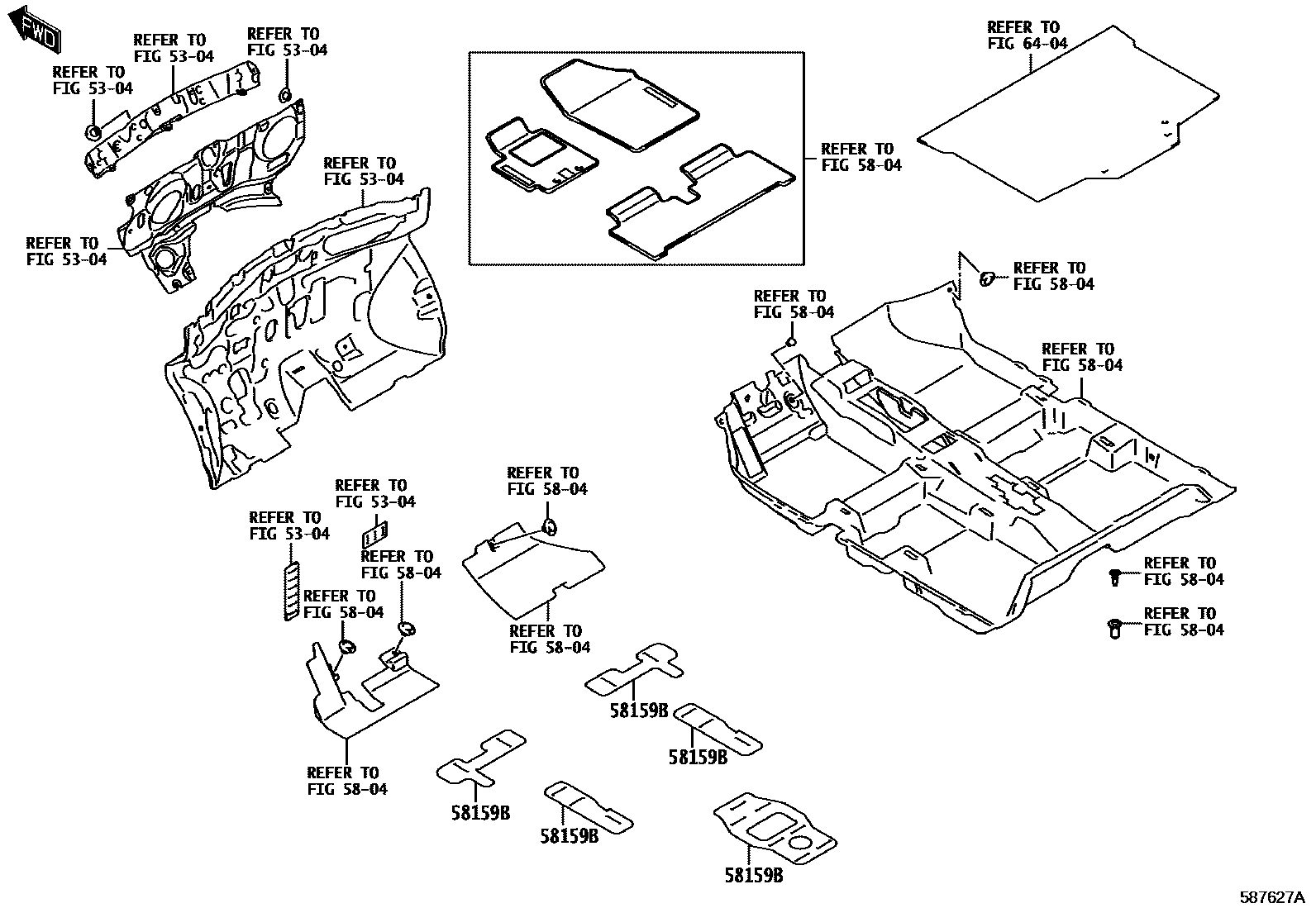 5801 — FLOOR PAN & LOWER BACK PANEL