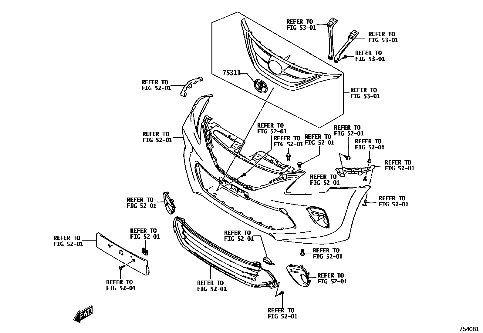 7501 — EMBLEM & NAME PLATE (EXTERIOR & INTERIOR)