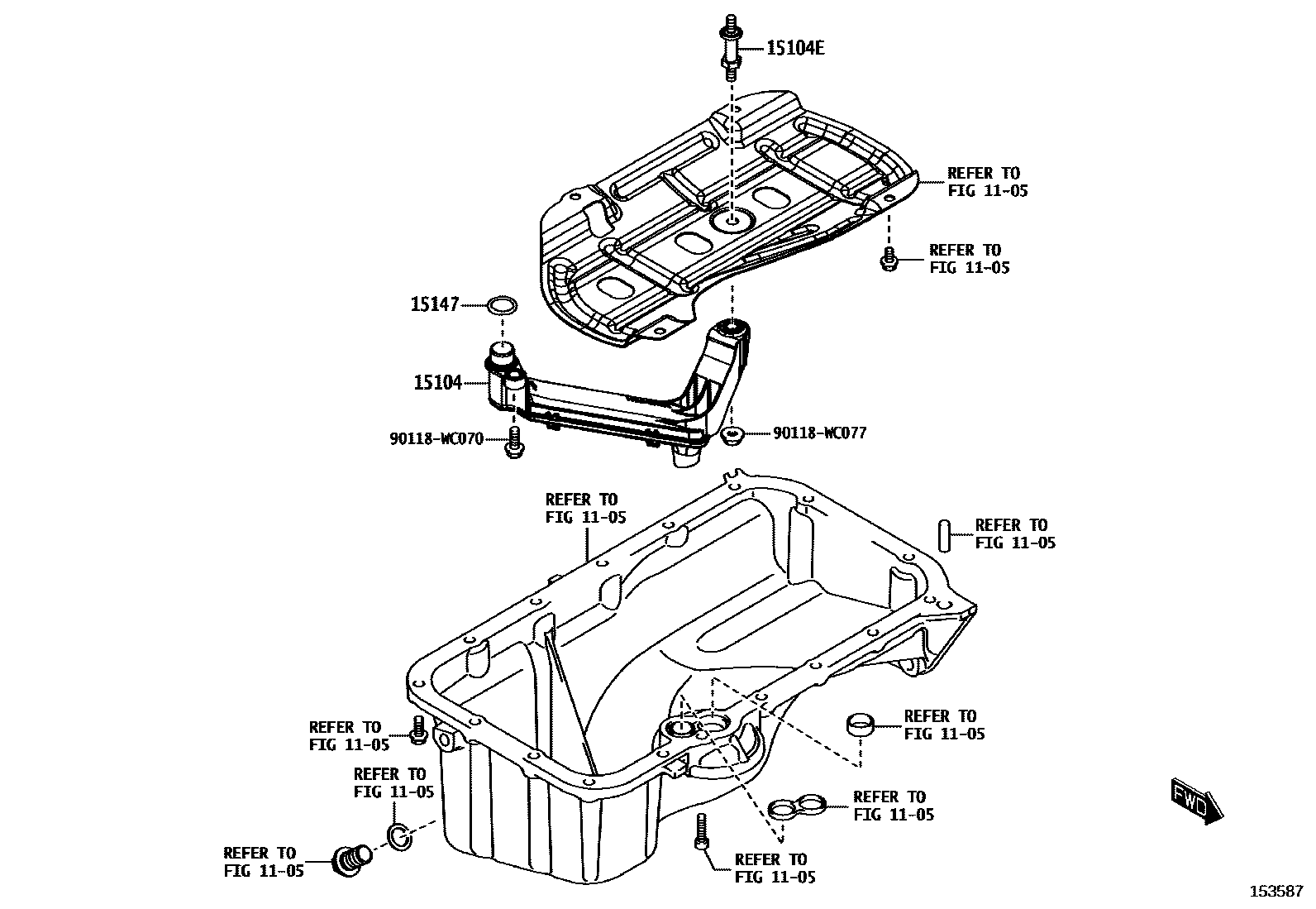 1501 — ENGINE OIL PUMP
