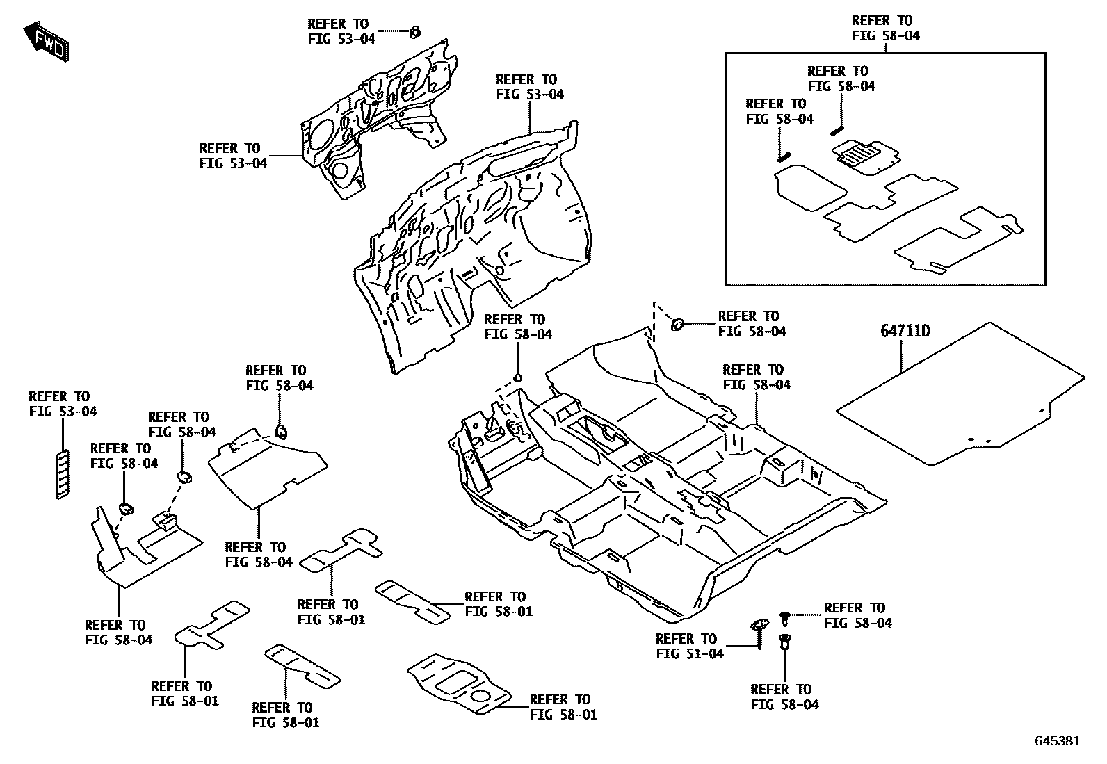 6404 — DECK BOARD & DECK TRIM COVER