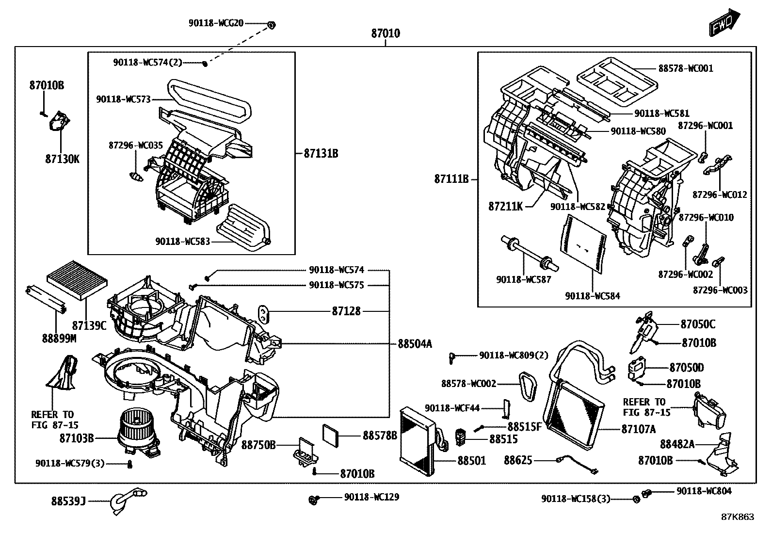 8714 — HEATING & AIR CONDITIONING - COOLER UNIT