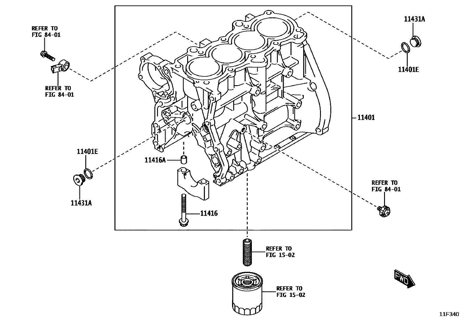 1105 — CYLINDER BLOCK