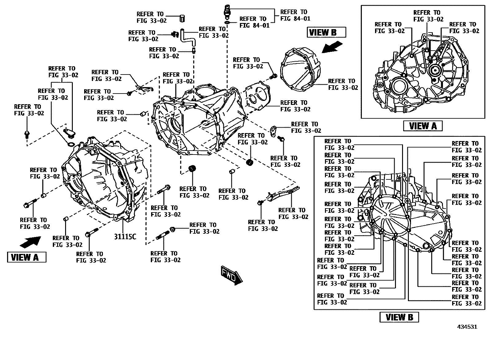 4301 — FRONT AXLE HOUSING & DIFFERENTIAL