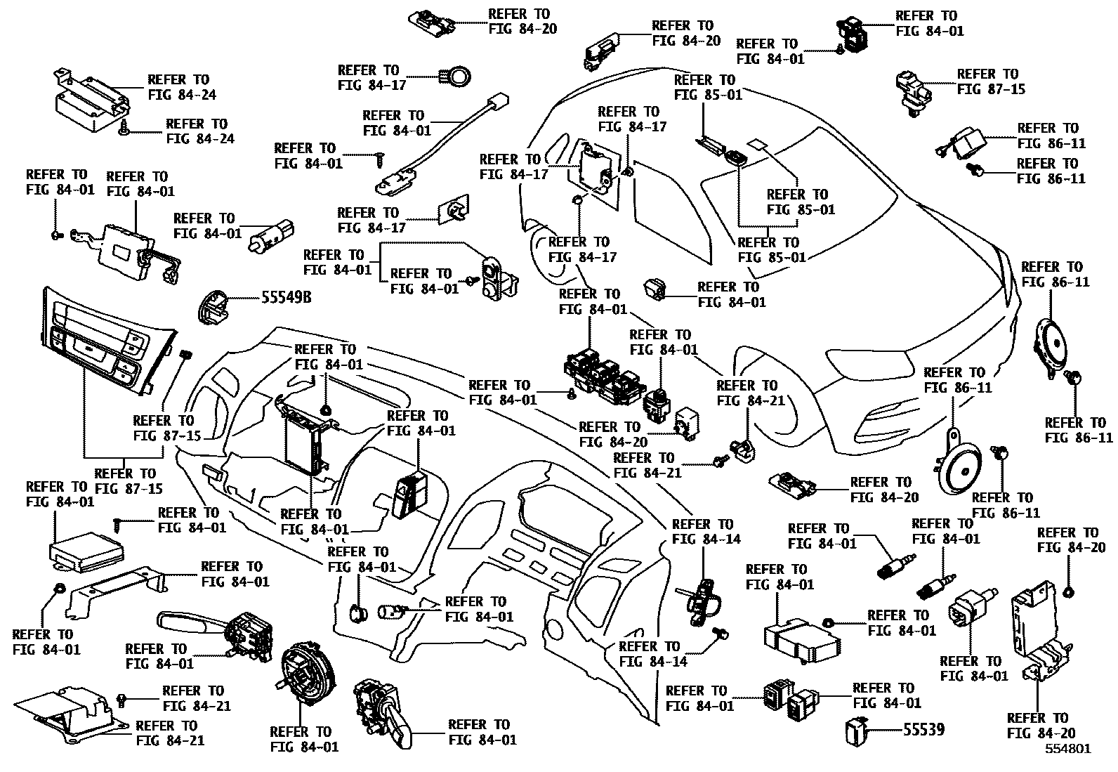 5501 — INSTRUMENT PANEL & GLOVE COMPARTMENT