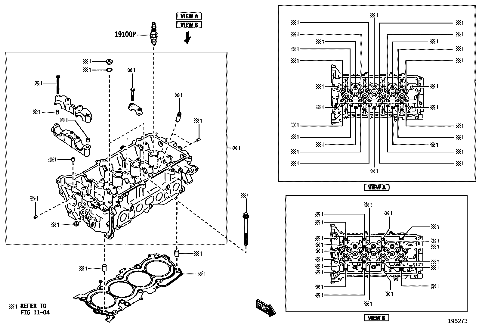 1901 — IGNITION COIL & SPARK PLUG / GLOW PLUG