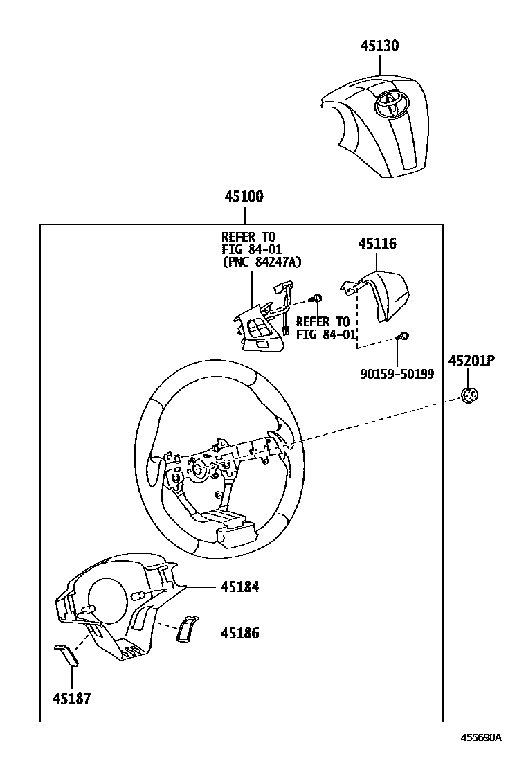 4504 — STEERING WHEEL