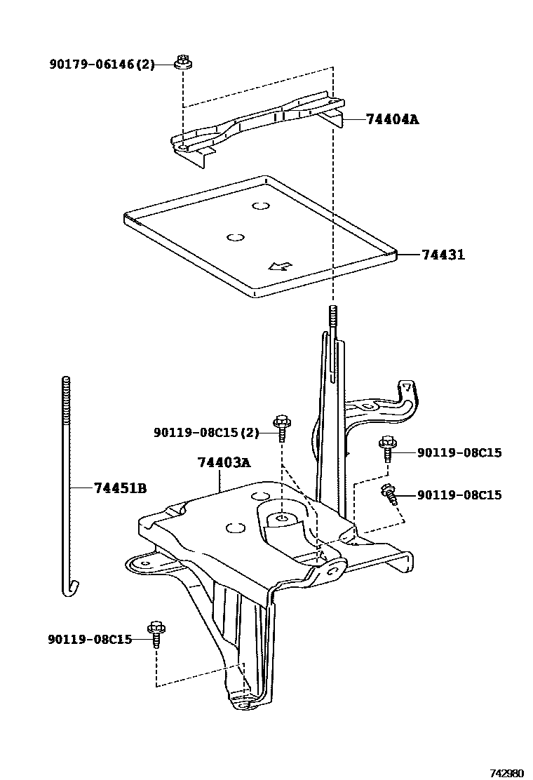 7402 — BATTERY CARRIER