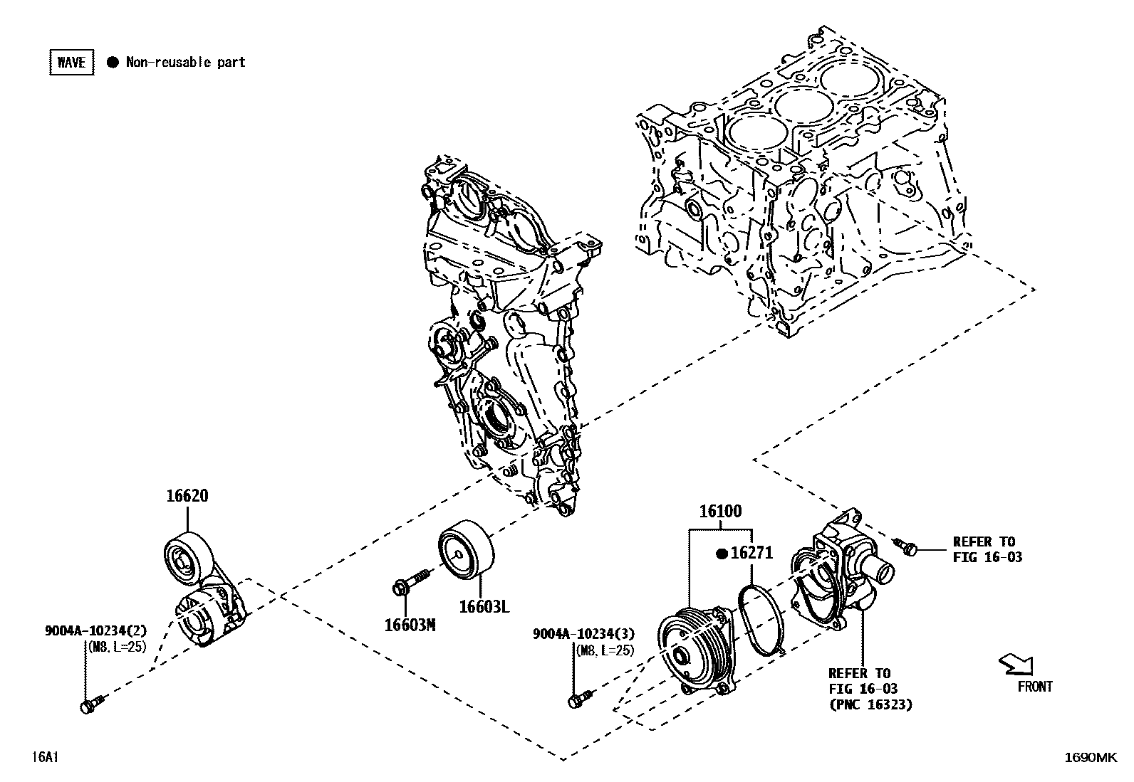 1601 — WATER PUMP