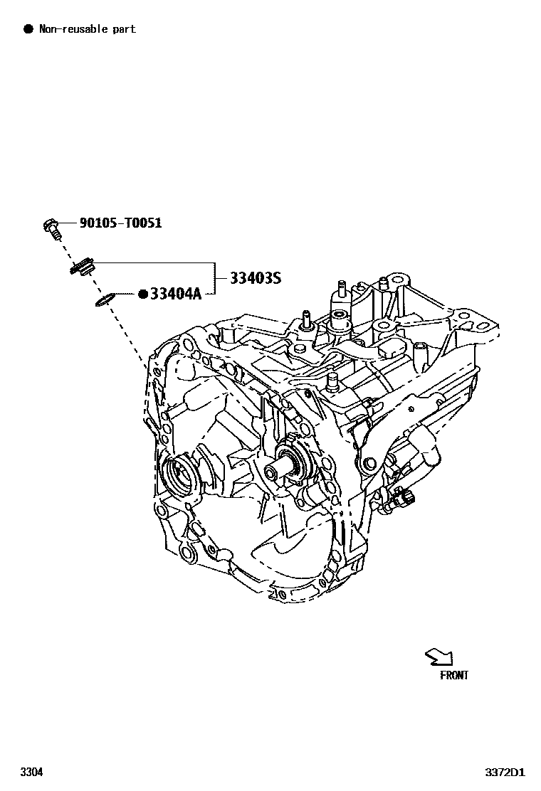 3304 — SPEEDOMETER DRIVEN GEAR (MTM)