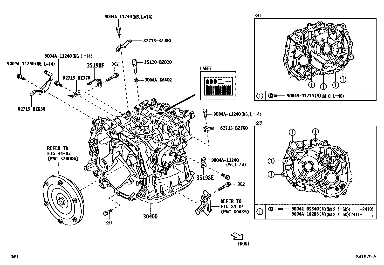 3401 — TRANSAXLE ASSY(CVT)