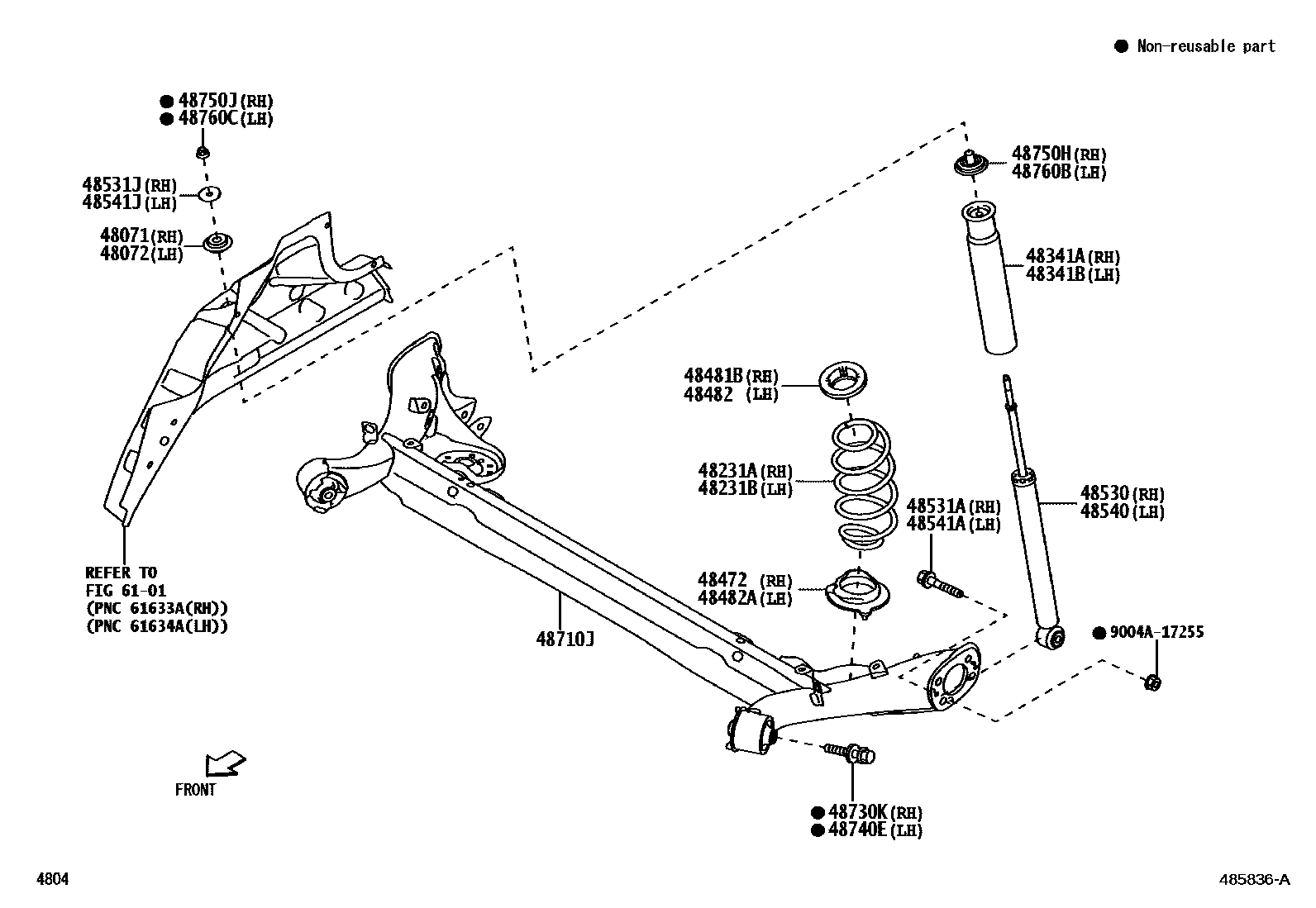 4804 — REAR SPRING & SHOCK ABSORBER