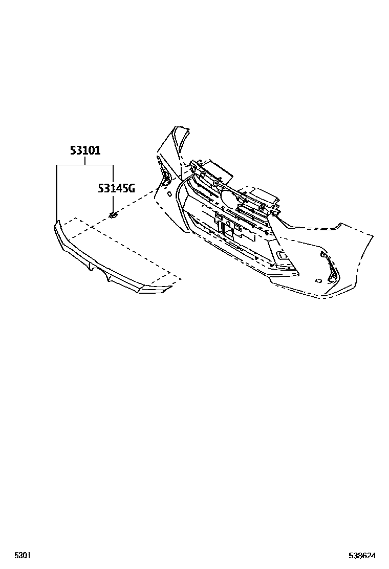5301 — RADIATOR GRILLE