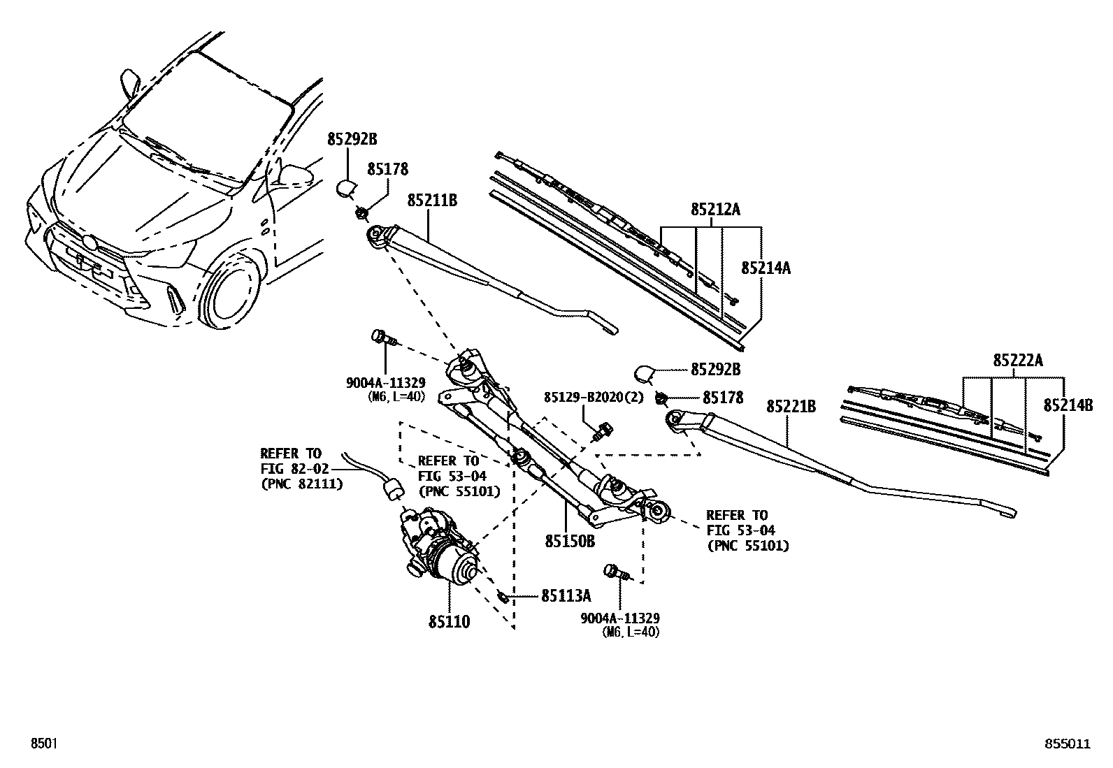 8501 — WINDSHIELD WIPER