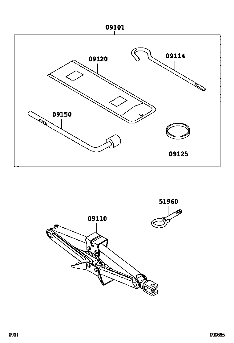 0901 — STANDARD TOOL