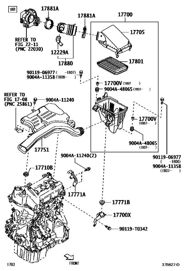 1703 — AIR CLEANER