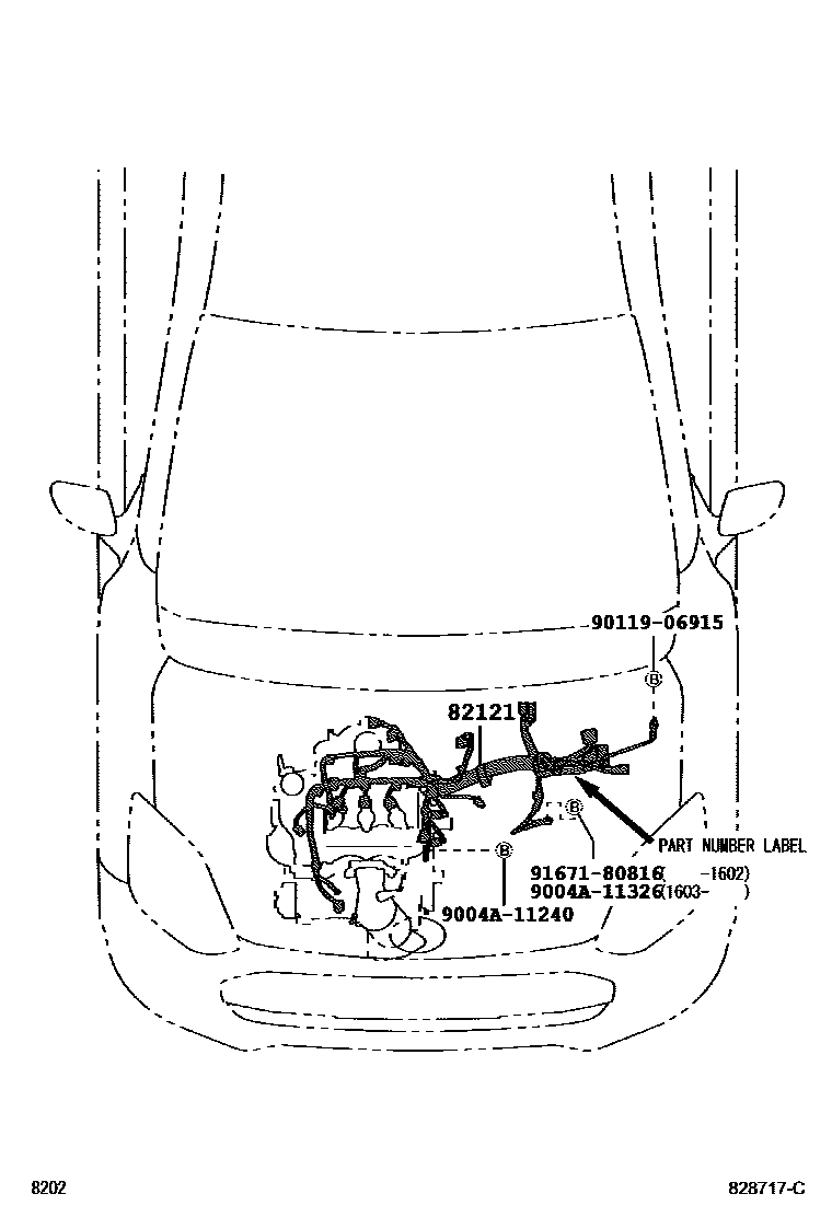 8202 — WIRING & CLAMP