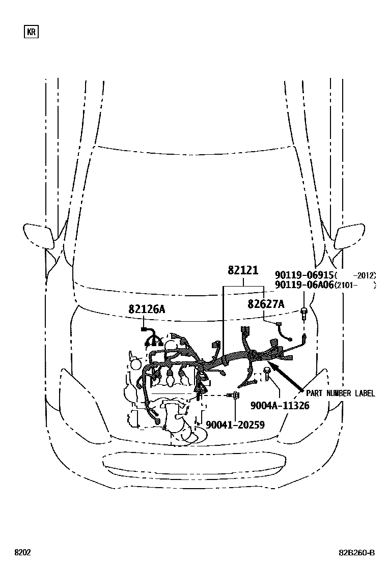 8202 — WIRING & CLAMP