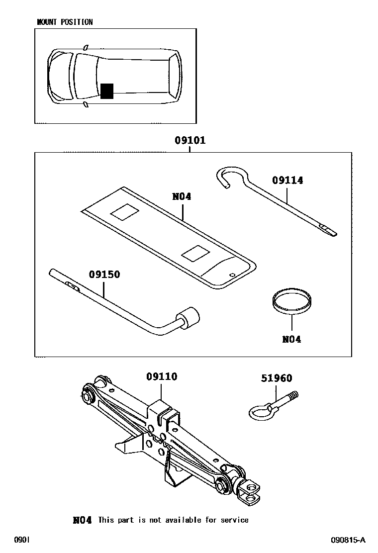 0901 — STANDARD TOOL