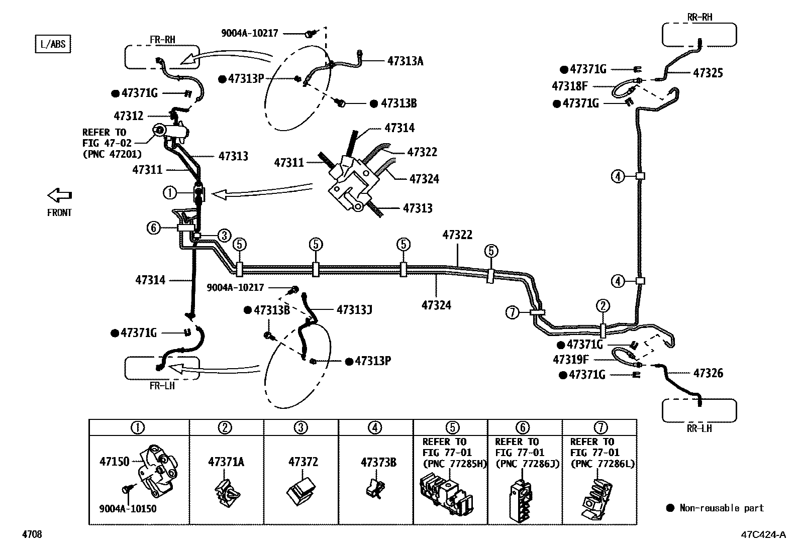 4708 — BRAKE TUBE & CLAMP