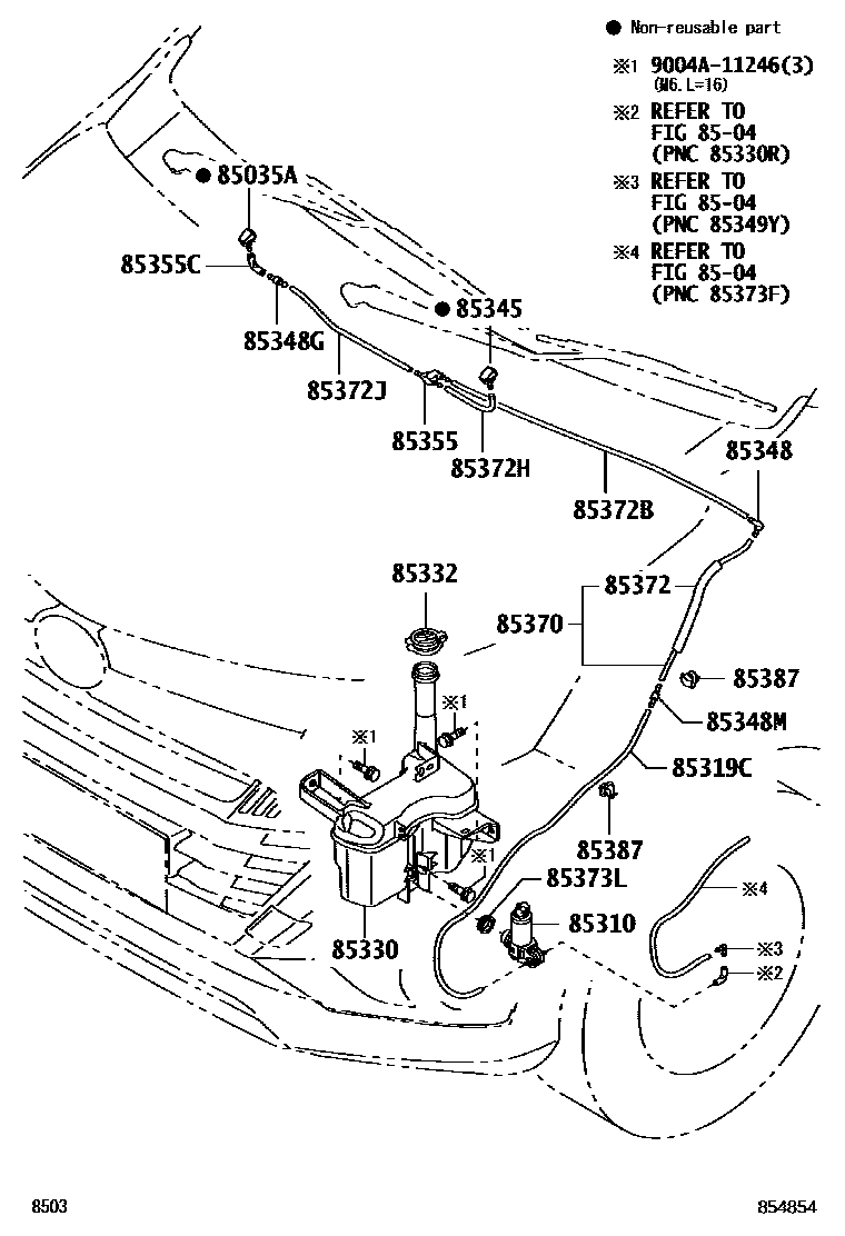 8503 — WINDSHIELD WASHER