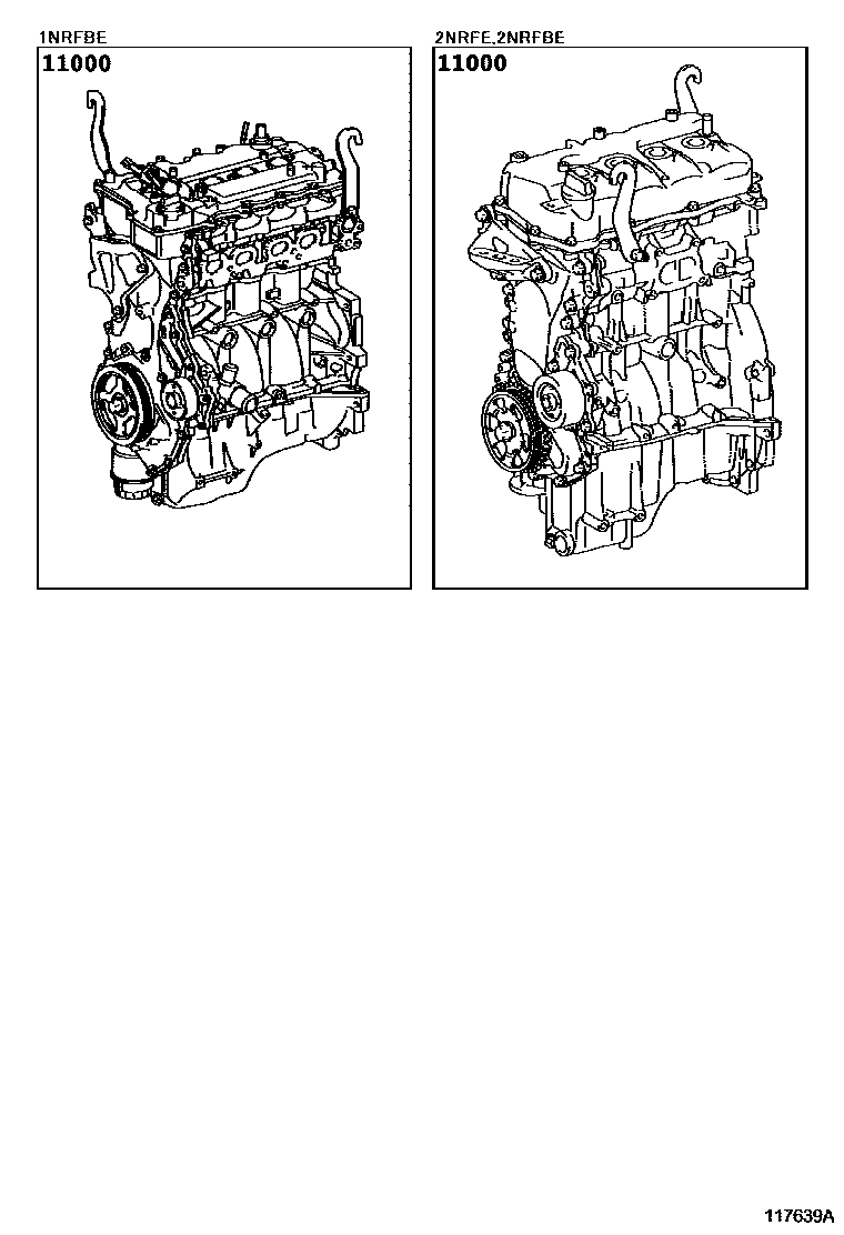1101 — PARTIAL ENGINE ASSEMBLY