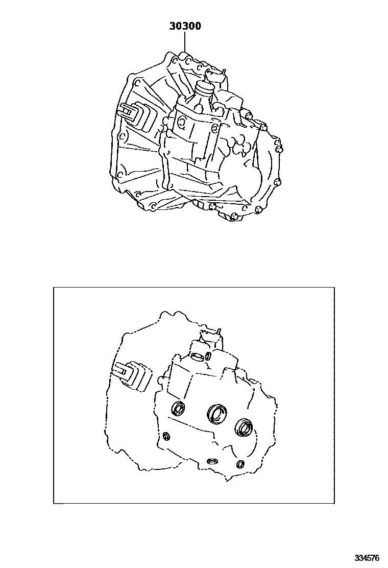3301 — TRANSAXLE OR TRANSMISSION ASSY & GASKET KIT (MTM)