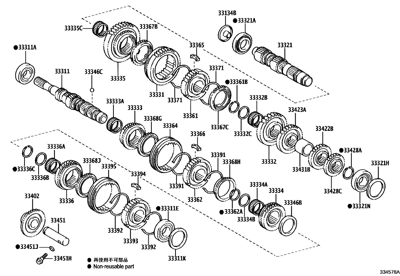 3305 — TRANSMISSION GEAR (MTM)