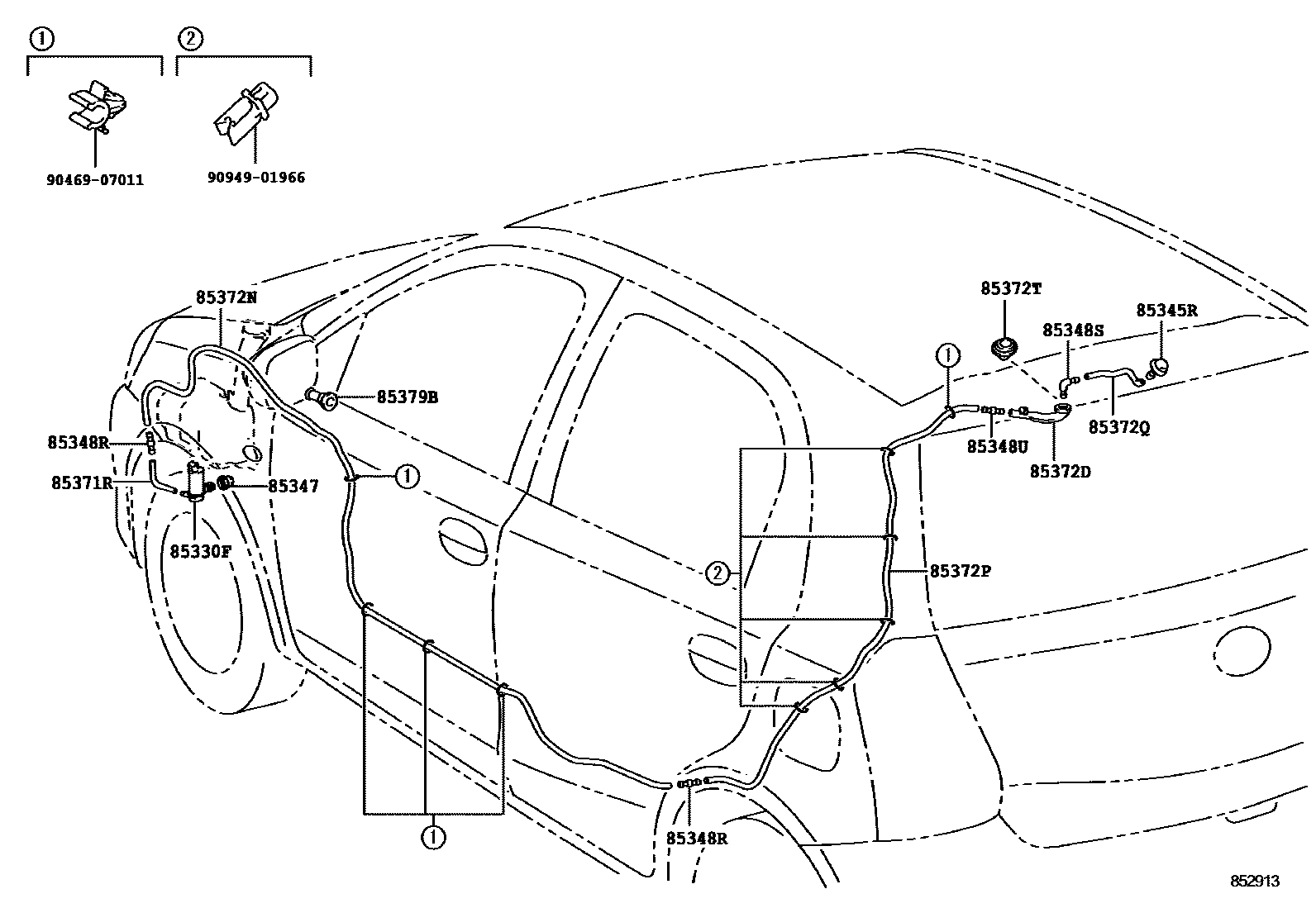 8504 — REAR WASHER