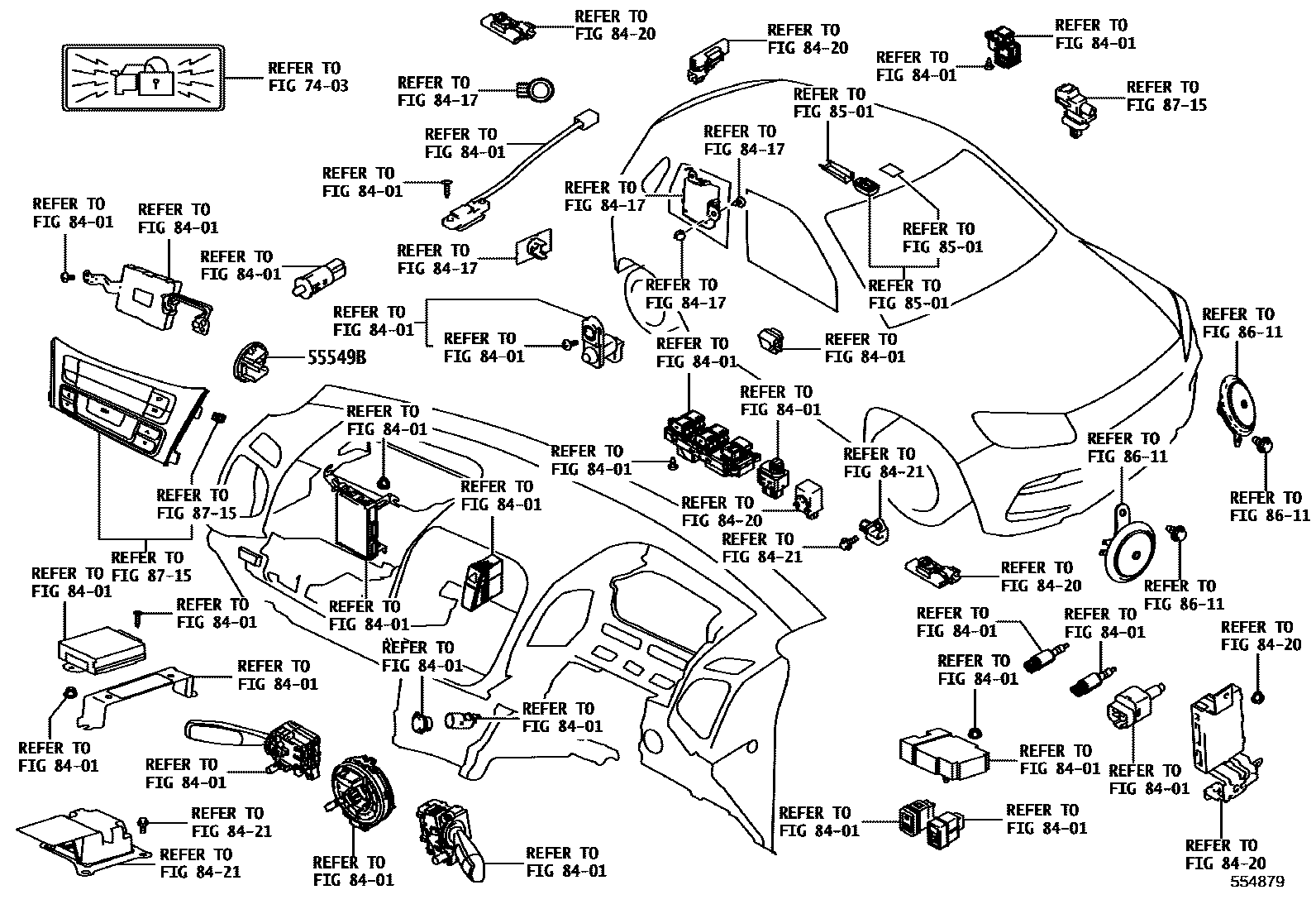 5501 — INSTRUMENT PANEL & GLOVE COMPARTMENT