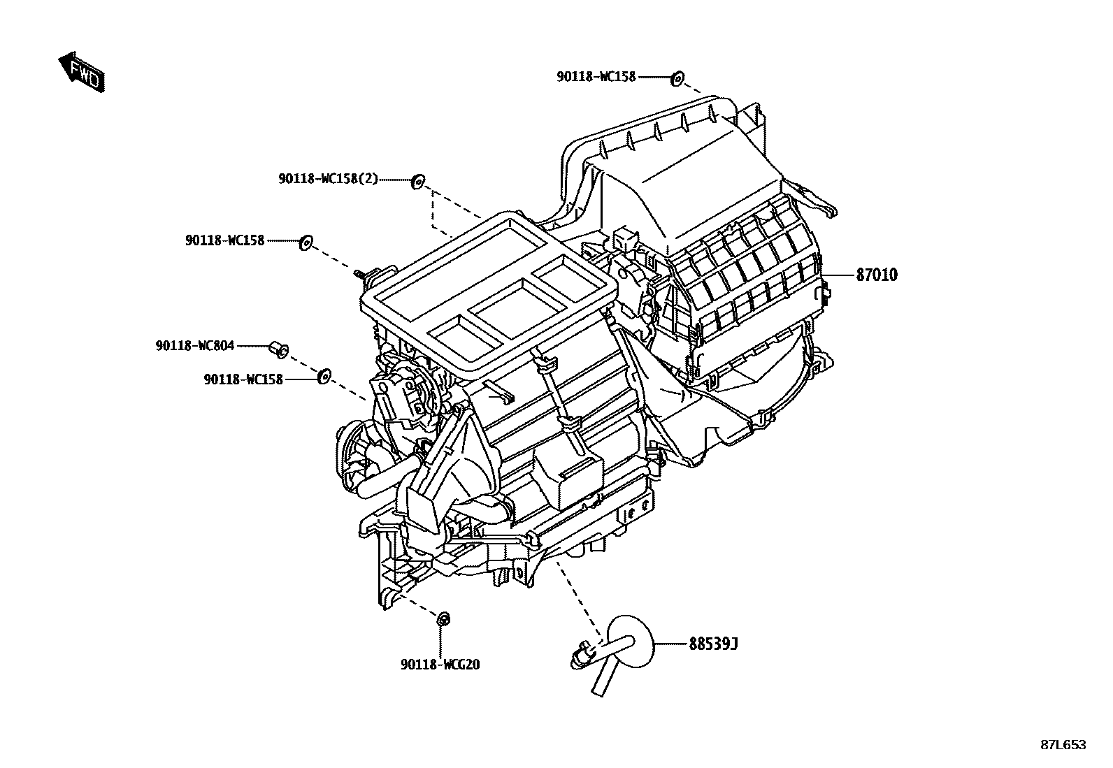 8714 — HEATING & AIR CONDITIONING - COOLER UNIT