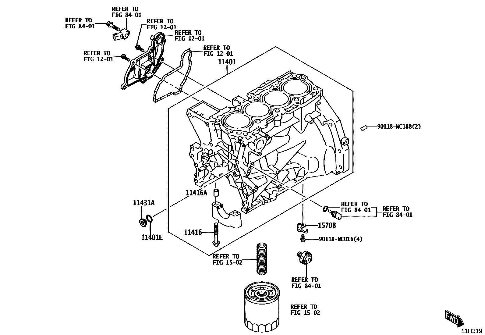 1105 — CYLINDER BLOCK