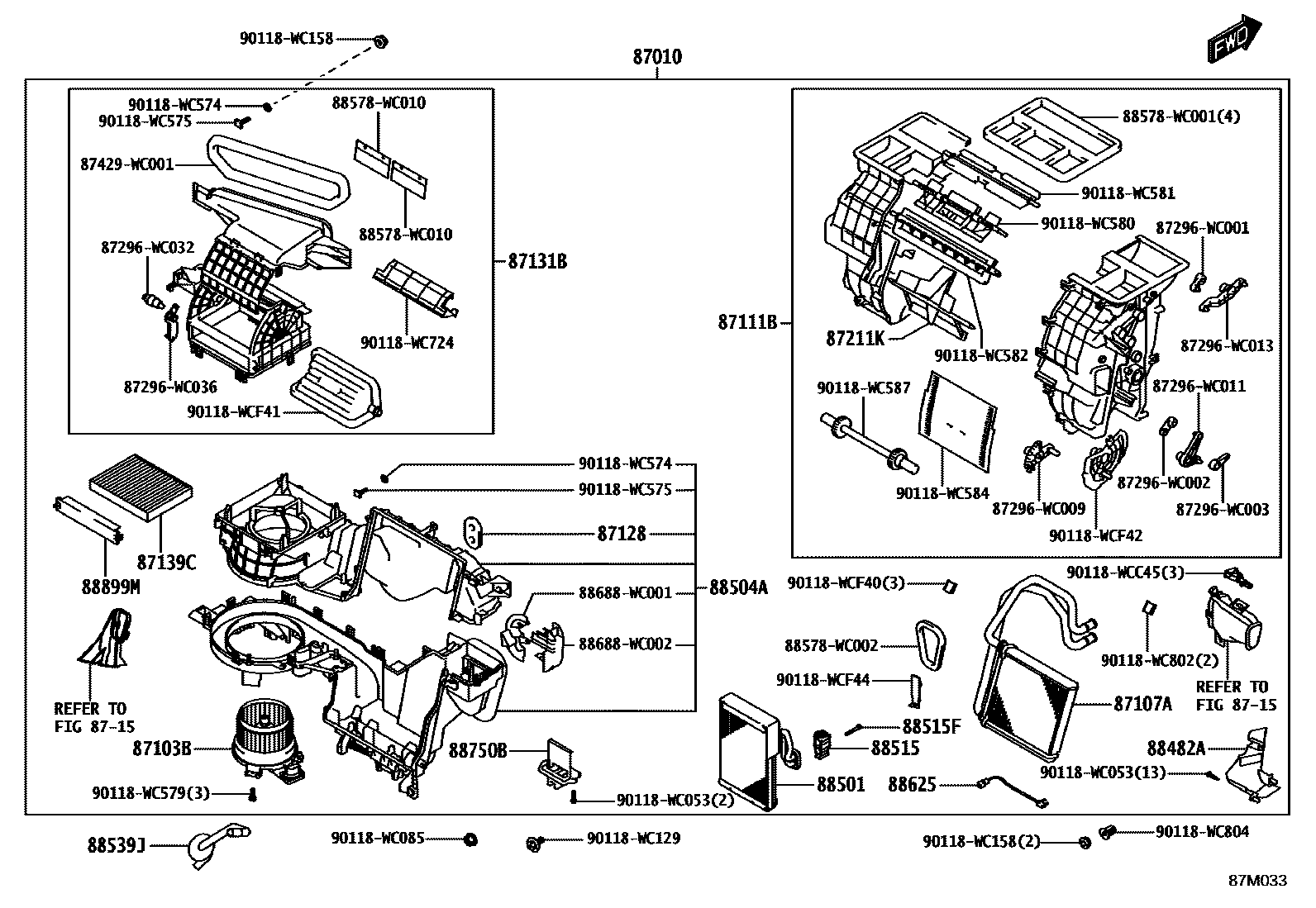 8714 — HEATING & AIR CONDITIONING - COOLER UNIT
