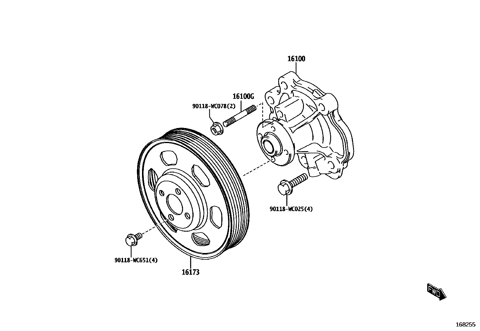 1601 — WATER PUMP