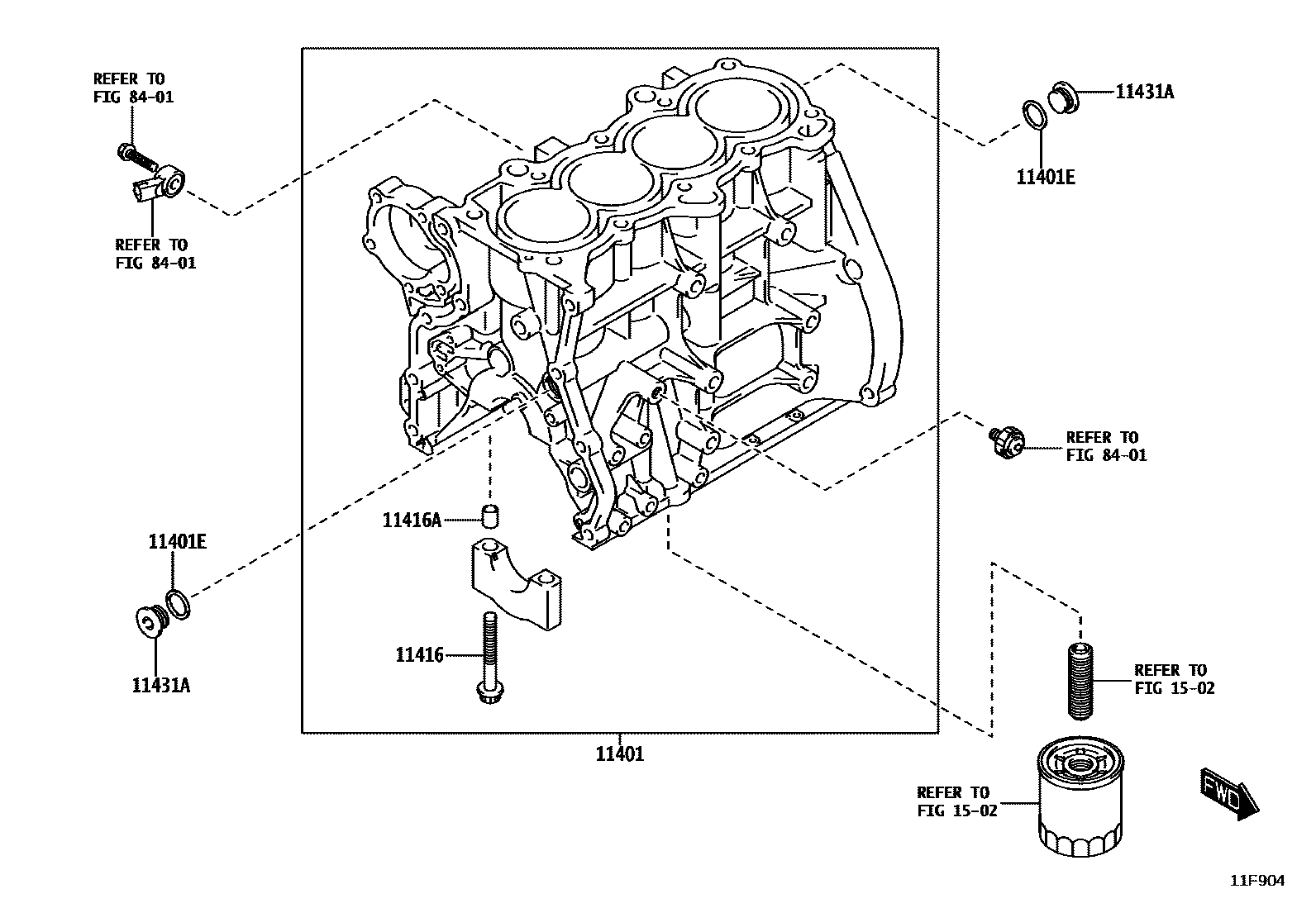 1105 — CYLINDER BLOCK