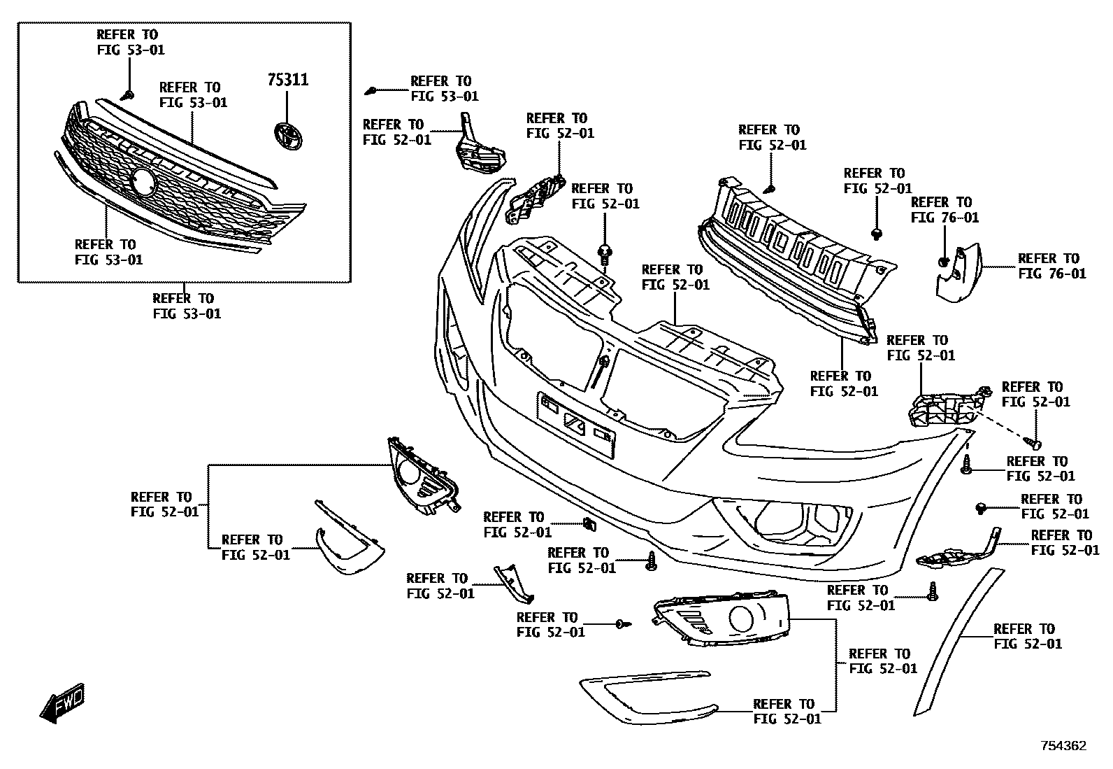 7501 — EMBLEM & NAME PLATE (EXTERIOR & INTERIOR)